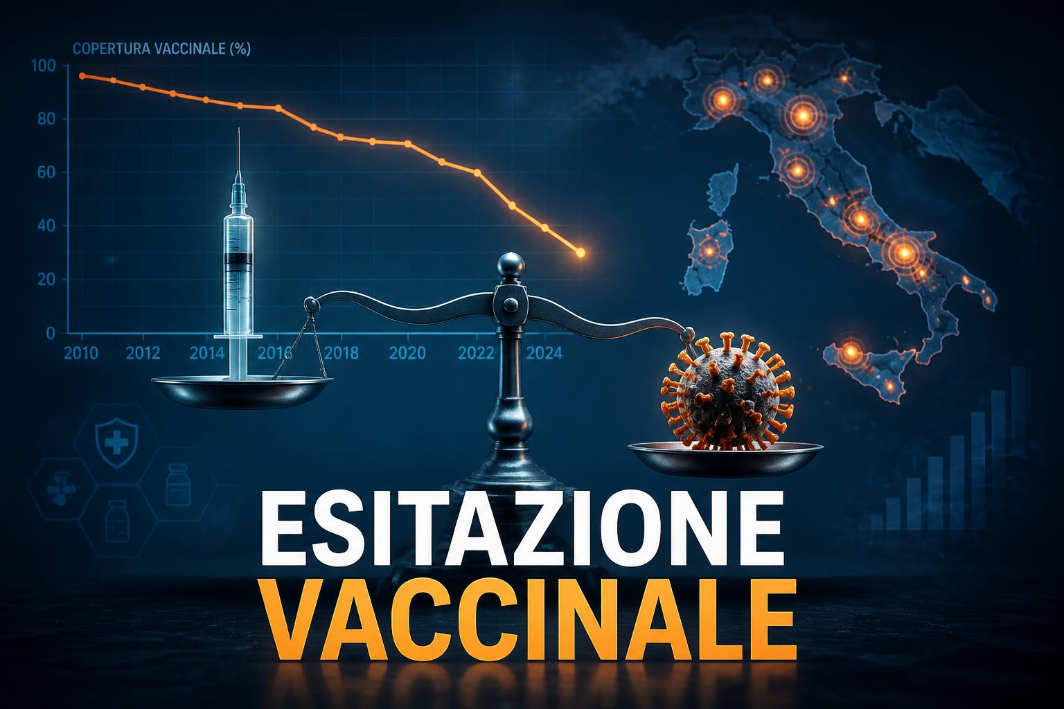 Esitazione vaccinale: perché le vaccinazioni calano e le malattie tornano