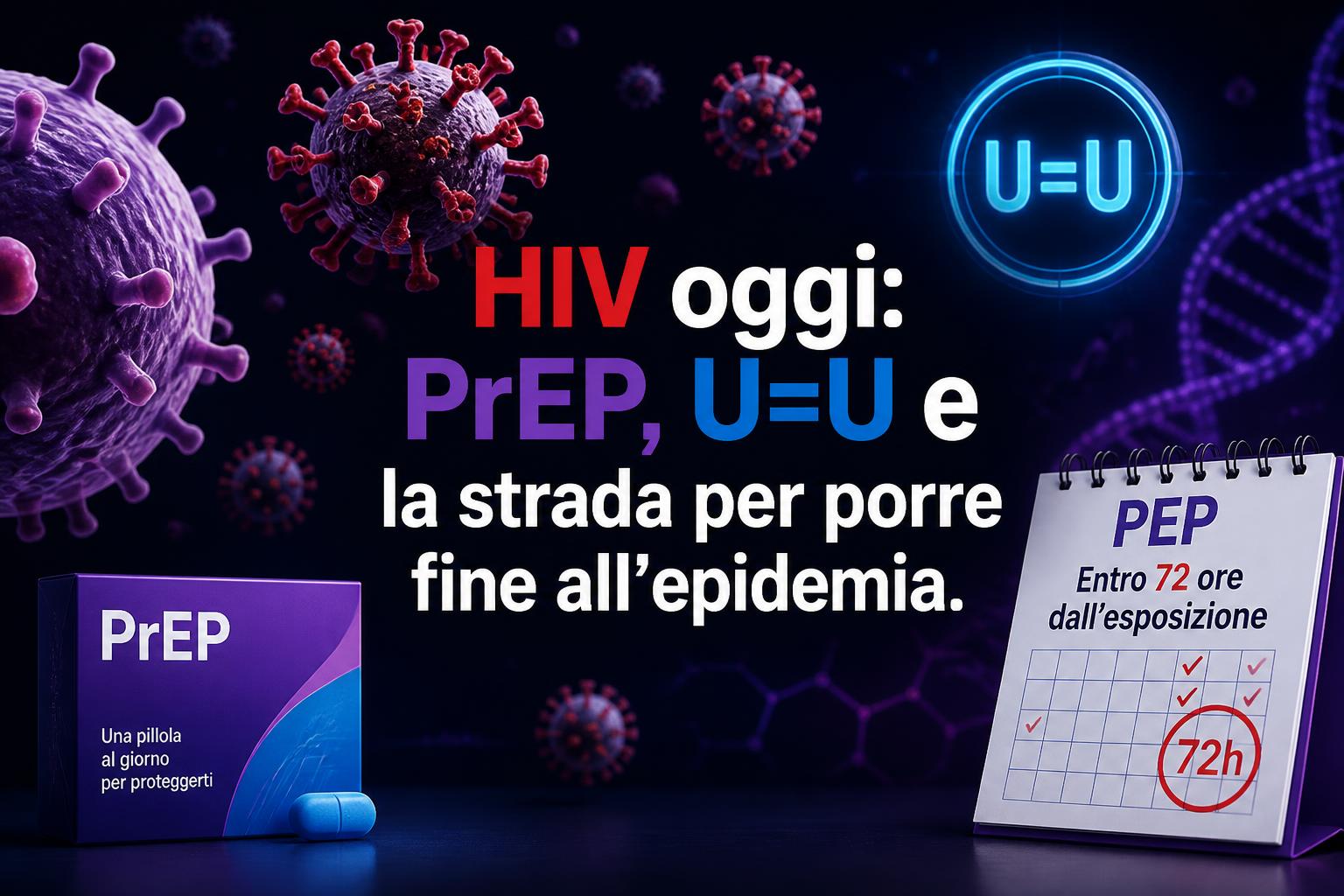 HIV oggi: PrEP, U=U e la strada per porre fine all'epidemia