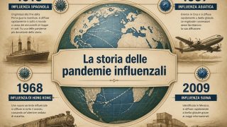 La storia delle pandemie influenzali: dal 1918 a oggi