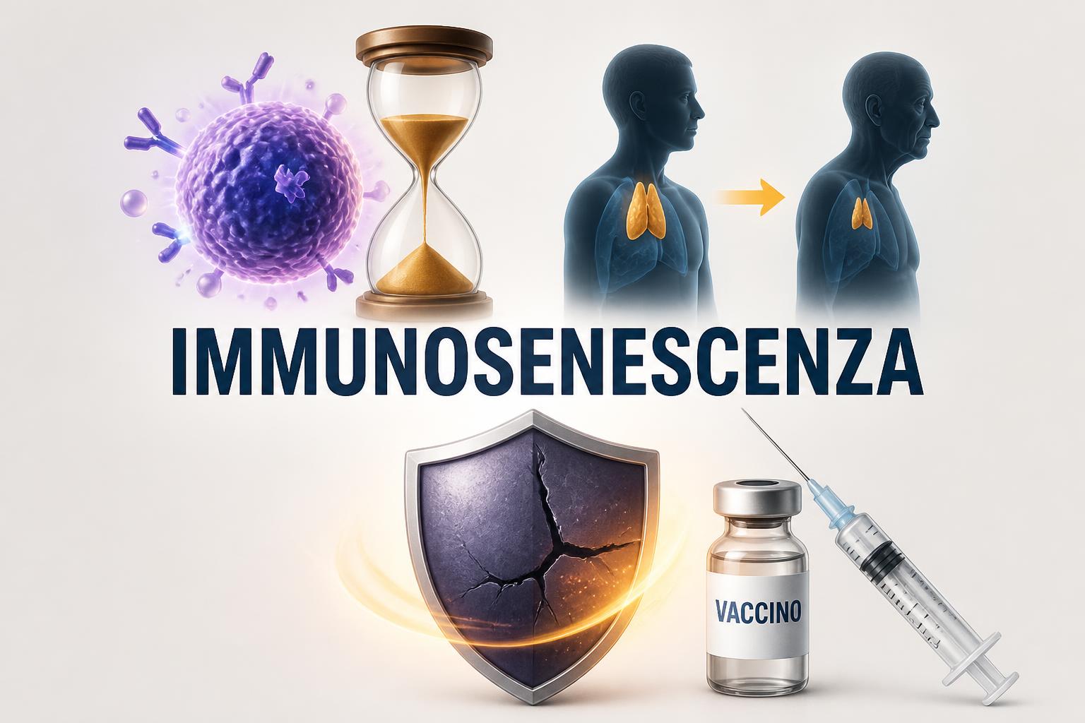Immunosenescenza: perché con l'età il sistema immunitario invecchia