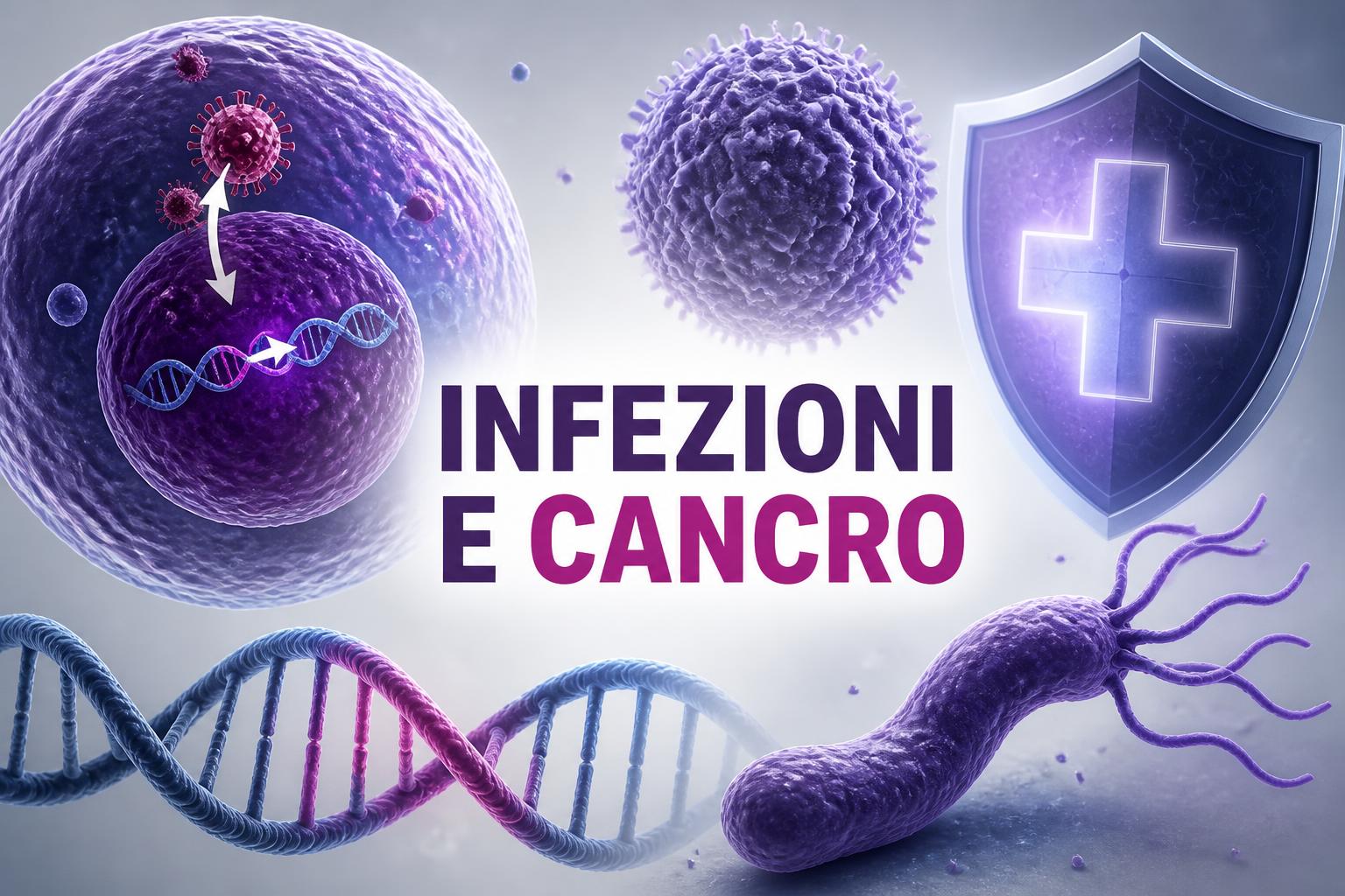 Infezioni e cancro: come virus e batteri favoriscono i tumori