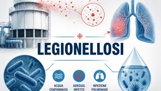 Legionellosi: la malattia del legionario e il rischio delle acque aerosolizzate