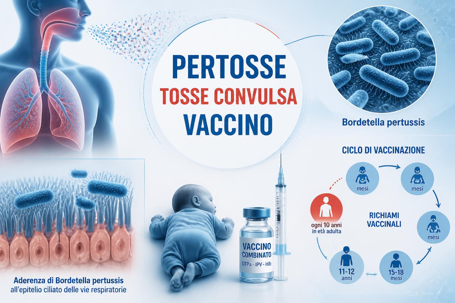 Pertosse: perché la tosse convulsa è tornata a colpire i lattanti