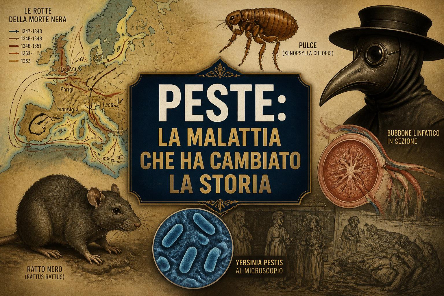Peste: la malattia che ha cambiato la storia e che esiste ancora